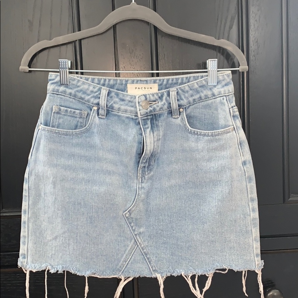 PacSun denim skirt